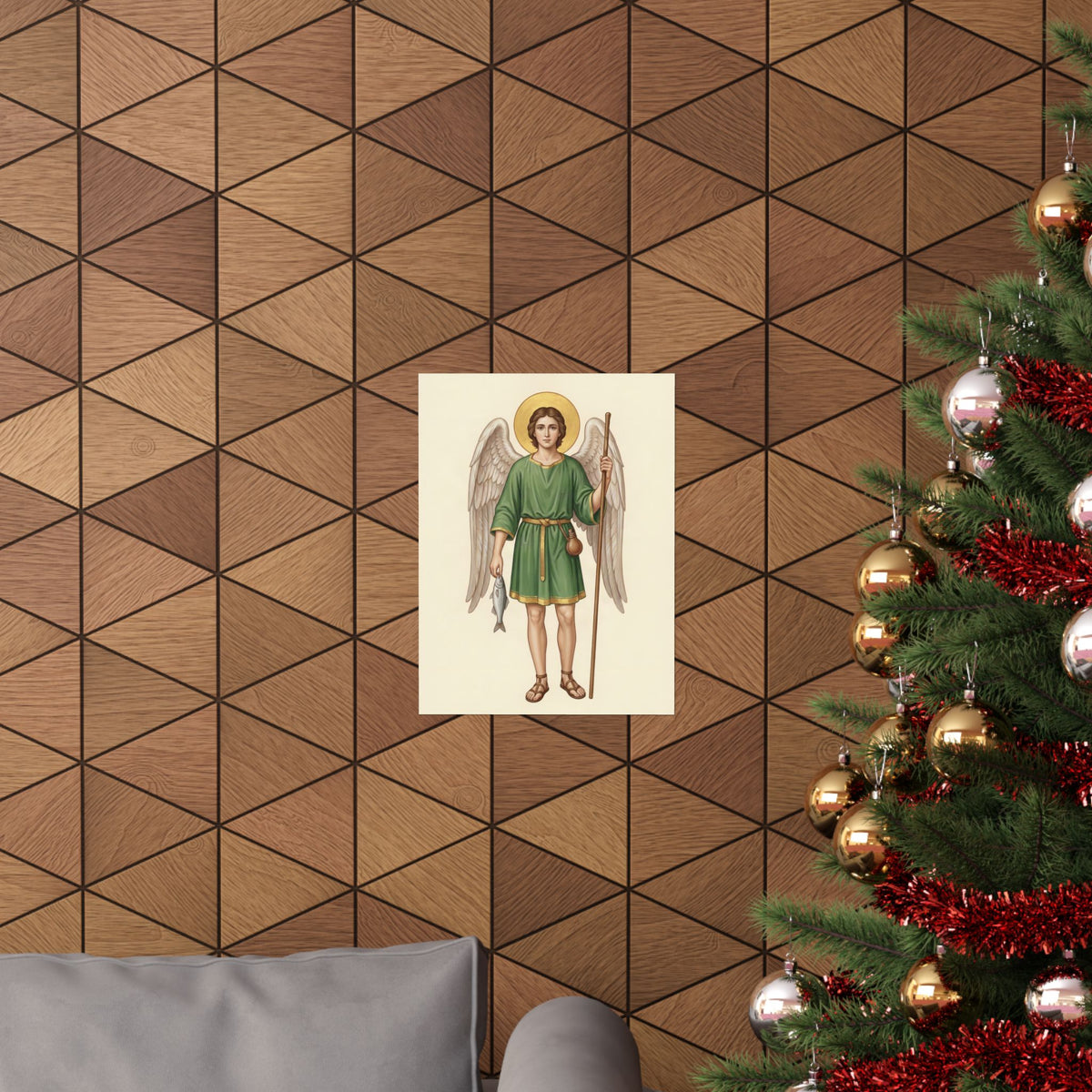 St Raphael the Archangel: Companion on the Road — Art Print