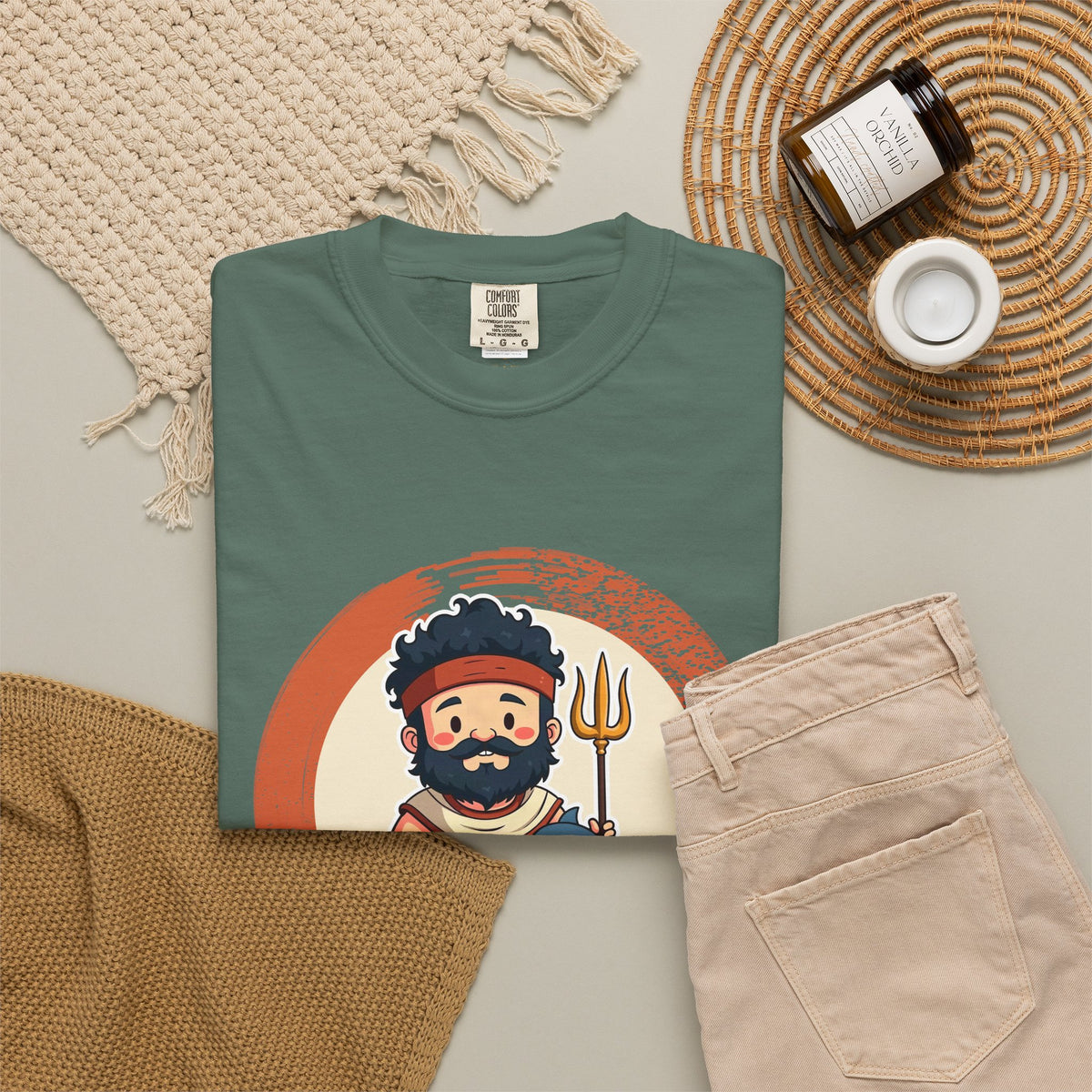 Poseidon · “He got the sea.” — Garment-Dyed T-Shirt