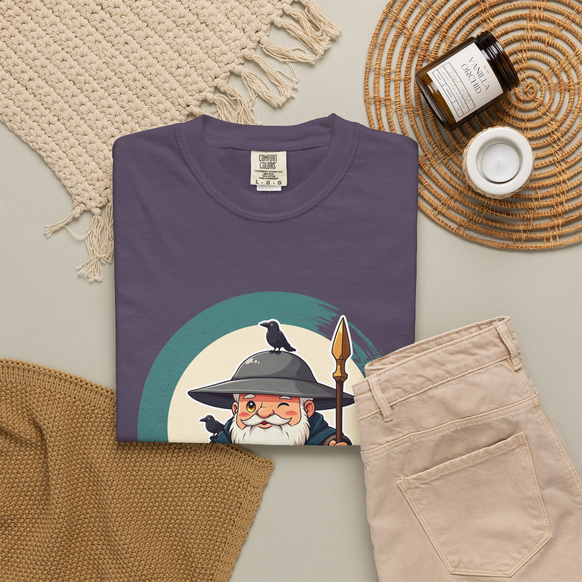 Odin: Gave an Eye for Wisdom — Garment-Dyed T-Shirt