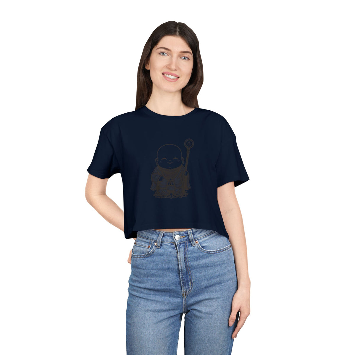 Jizō: Keeper of the Great Vow — Women's Crop Tee