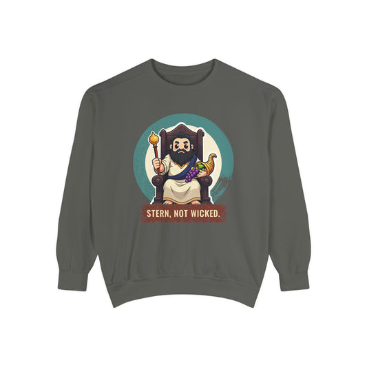 Hades: Plouton, the Giver of Wealth — Garment-Dyed Sweatshirt
