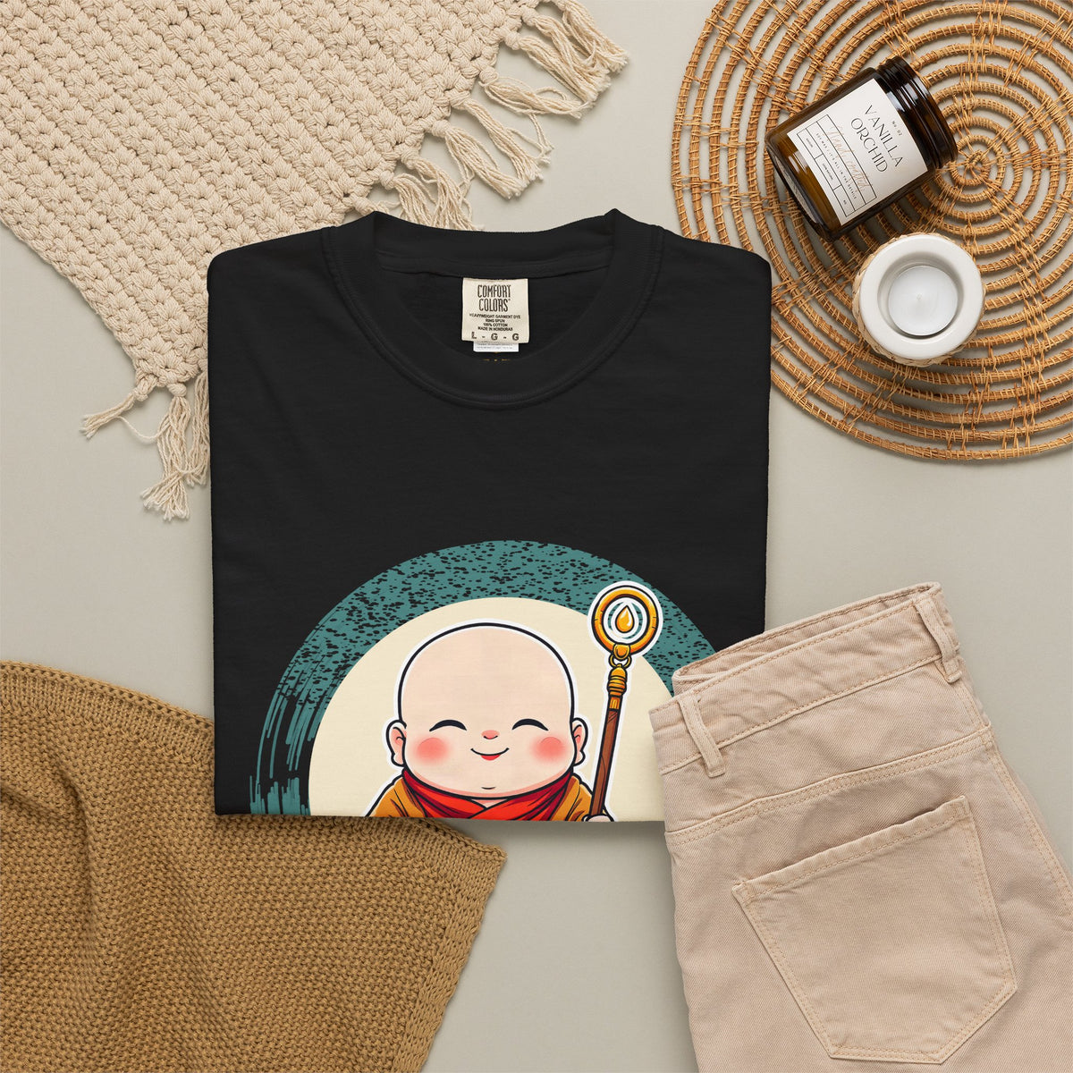 Jizō: Keeper of the Great Vow — Garment-Dyed T-Shirt