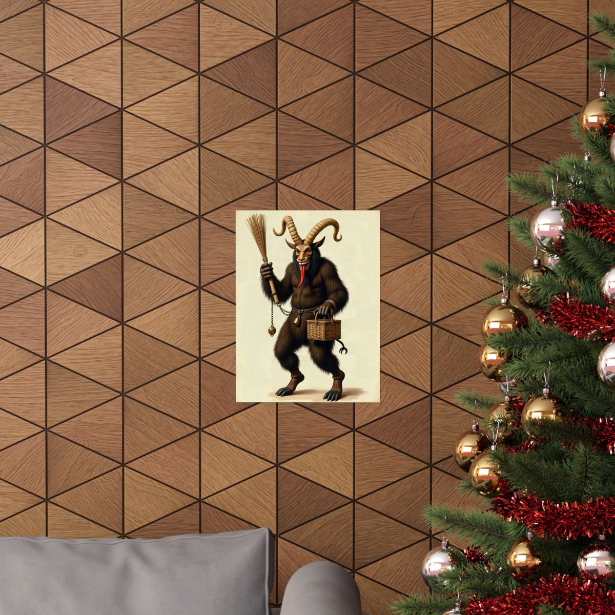 Krampus: Bringer of the Birch Rod — Art Print