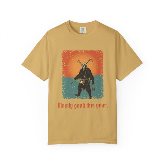 Krampus: Driver of Winter Spirits — Garment-Dyed T-Shirt