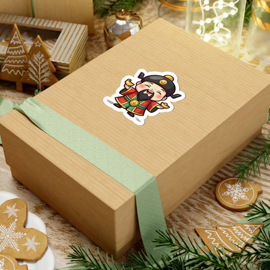 Caishen: Inviting Wealth and Treasure — Sticker