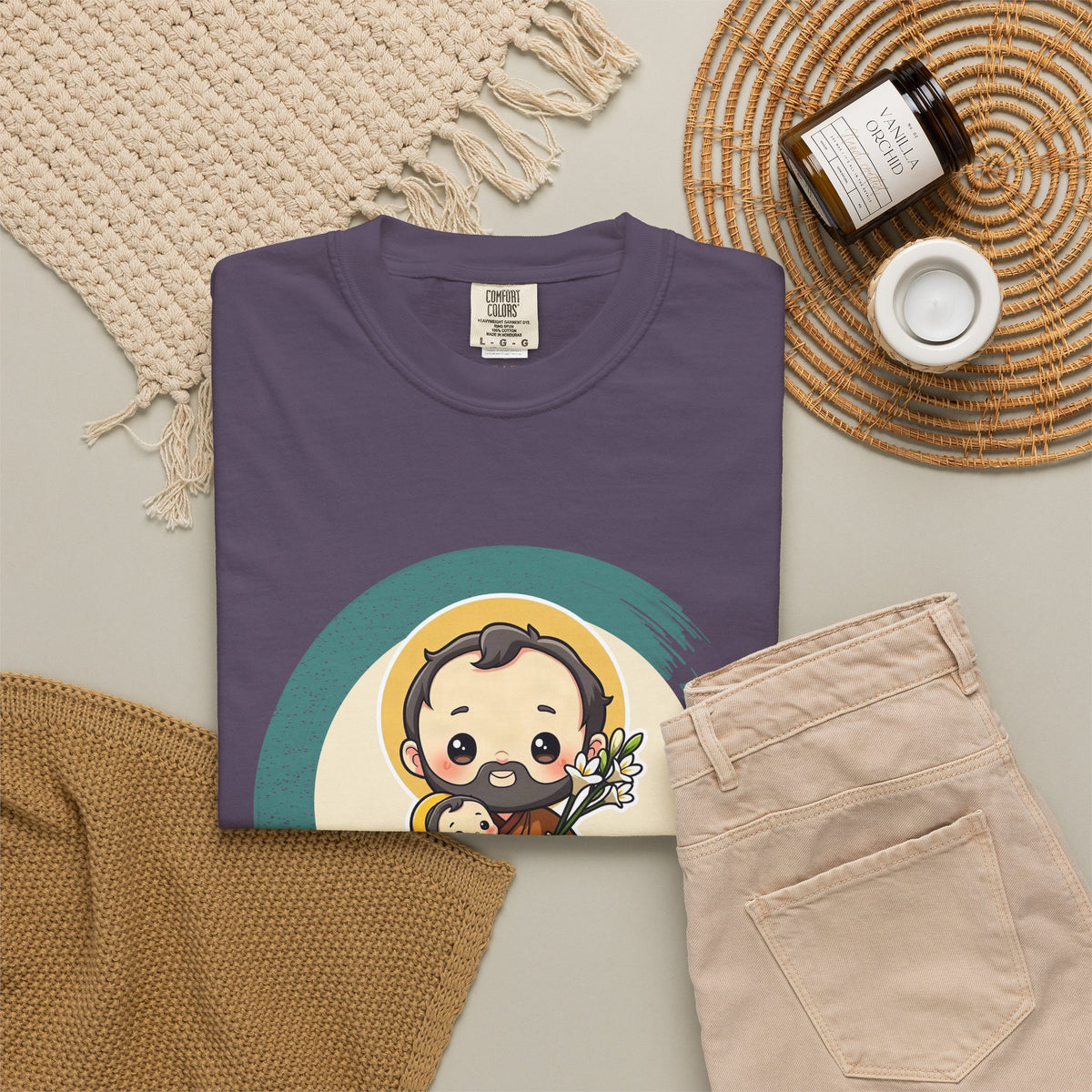 St Joseph · “Said nothing. Did everything.” — Garment-Dyed T-Shirt