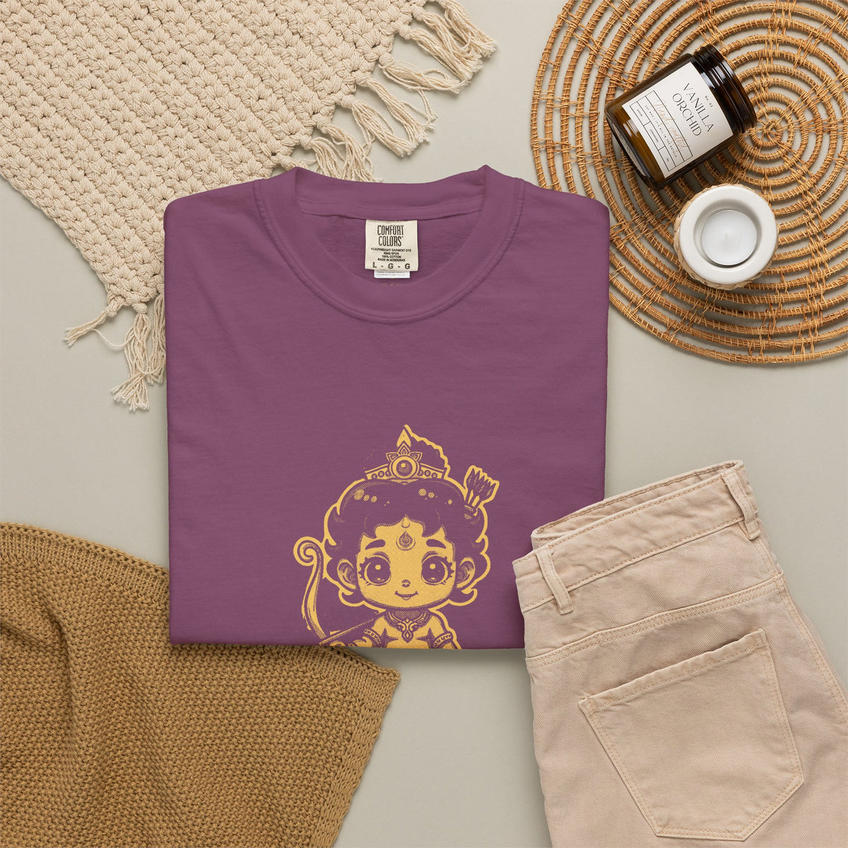 Rama: Kodanda Rama — Garment-Dyed One-Ink Tee