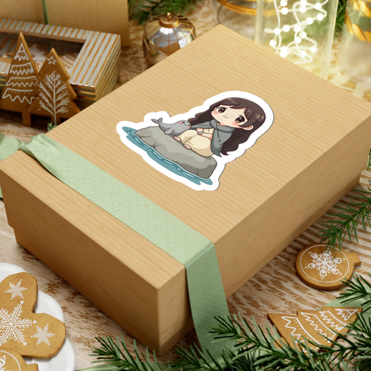 Selkie: Grey Selkie of Sule Skerry — Sticker