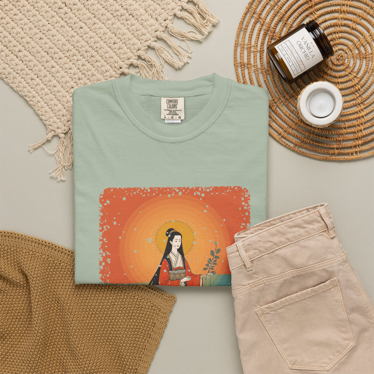 Amaterasu · “Came out of the cave for this.” — Garment-Dyed T-Shirt