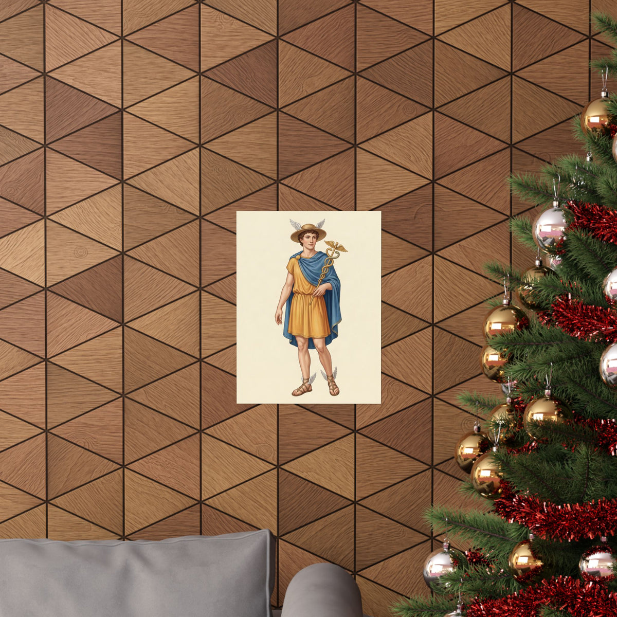 Hermes: Hermes of the Golden Wand — Art Print