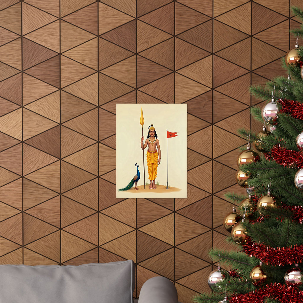 Murugan: Velan, Bearer of the Vel — Art Print