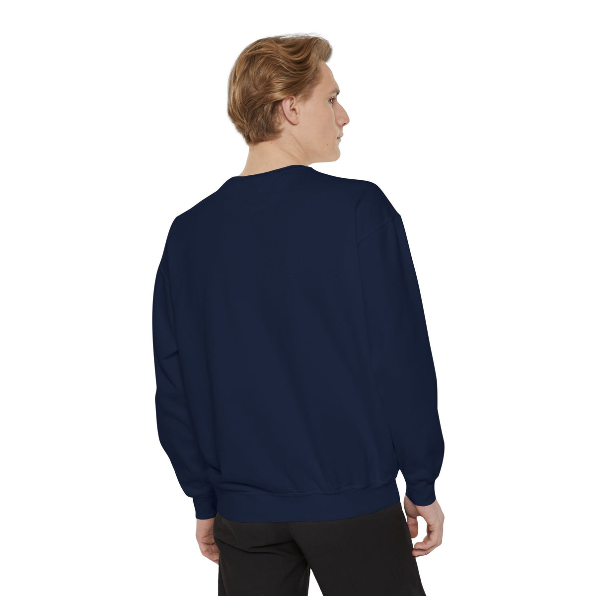 Aos Sí: Green Jacket, Red Cap — Garment-Dyed Sweatshirt