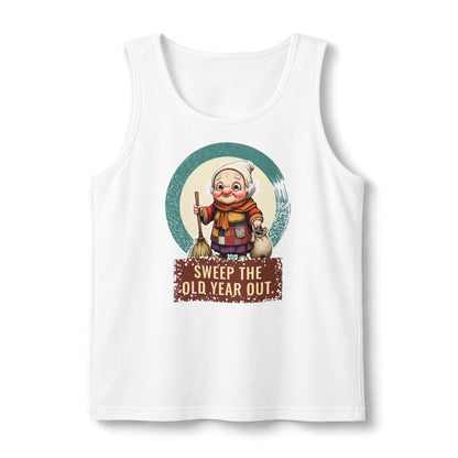 La Befana: Sweeper of the Old Year — Unisex Muscle Tank