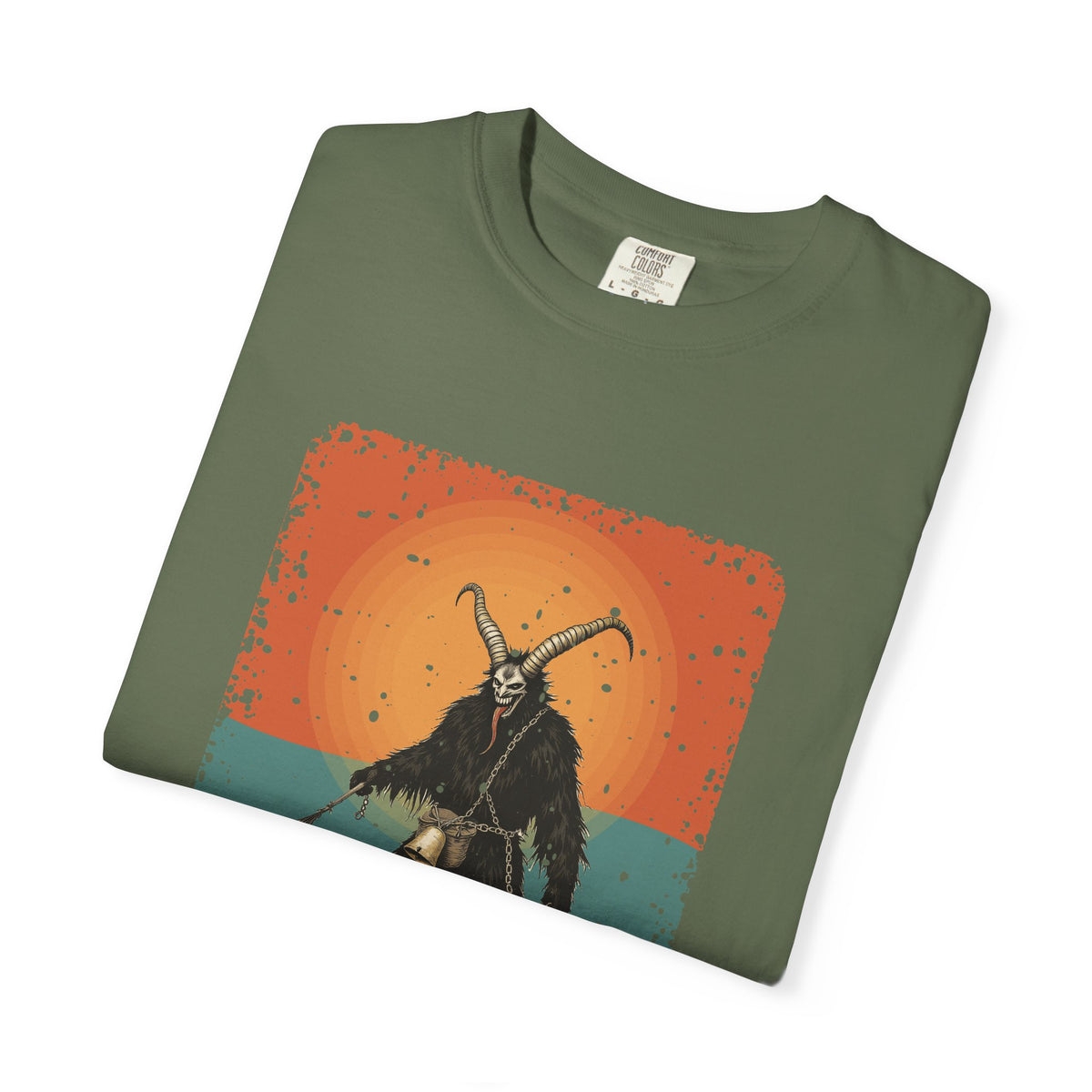 Krampus: Driver of Winter Spirits — Garment-Dyed T-Shirt