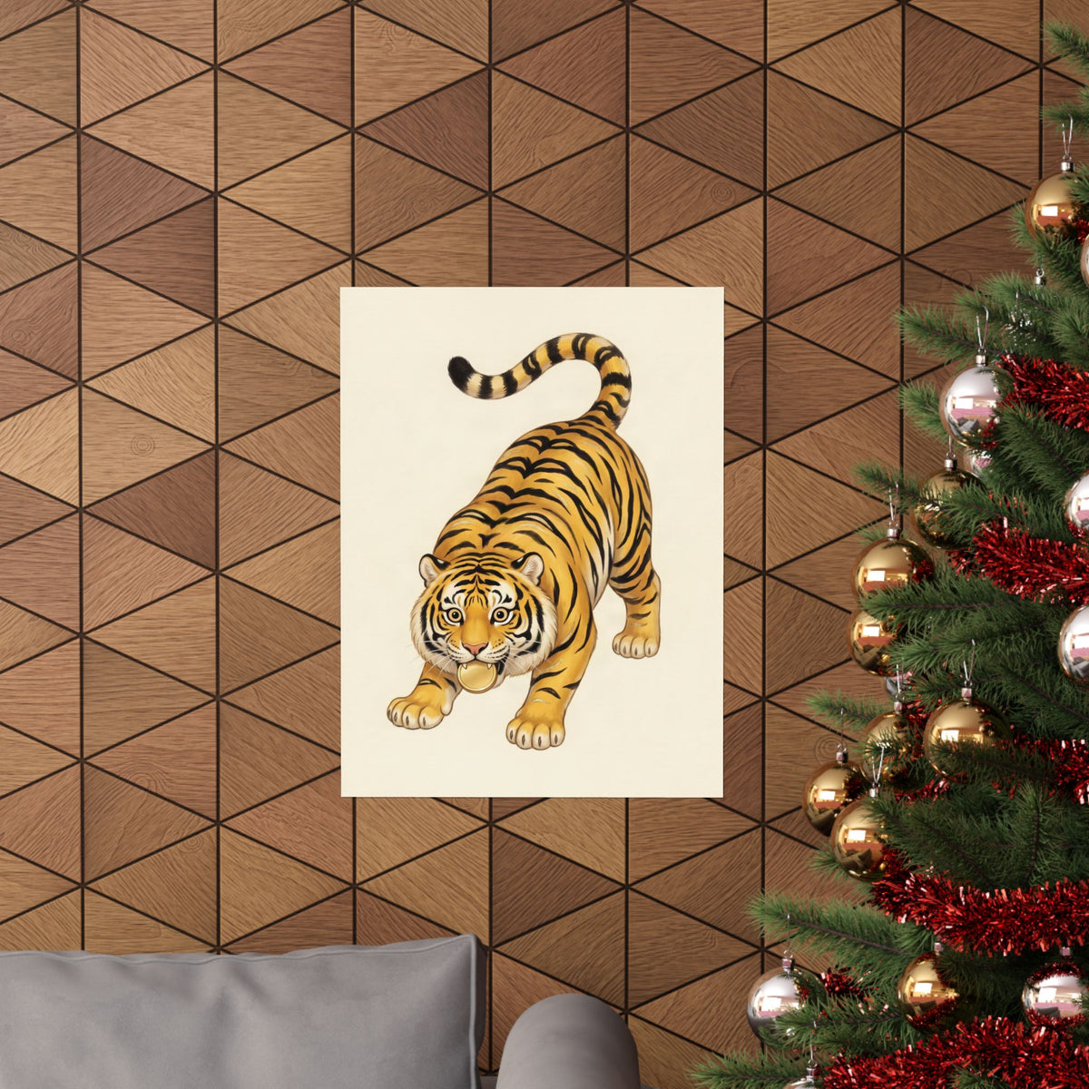 Hu Ye: Coin in His Jaws — Art Print