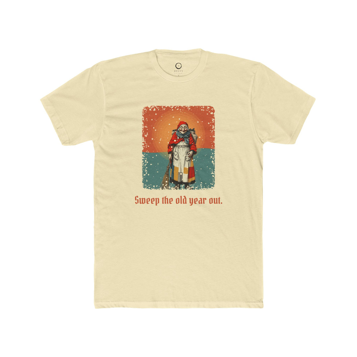 La Befana · “Sweep the old year out.” — Unisex T-Shirt