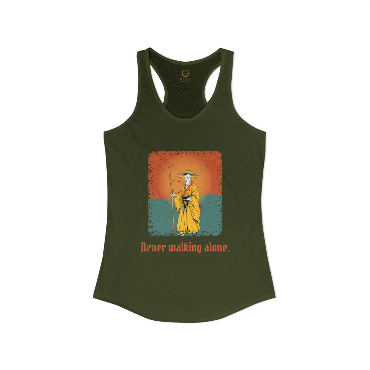 Kōbō Daishi: The Eighty-Eight Temple Road — Women's Racerback Tank