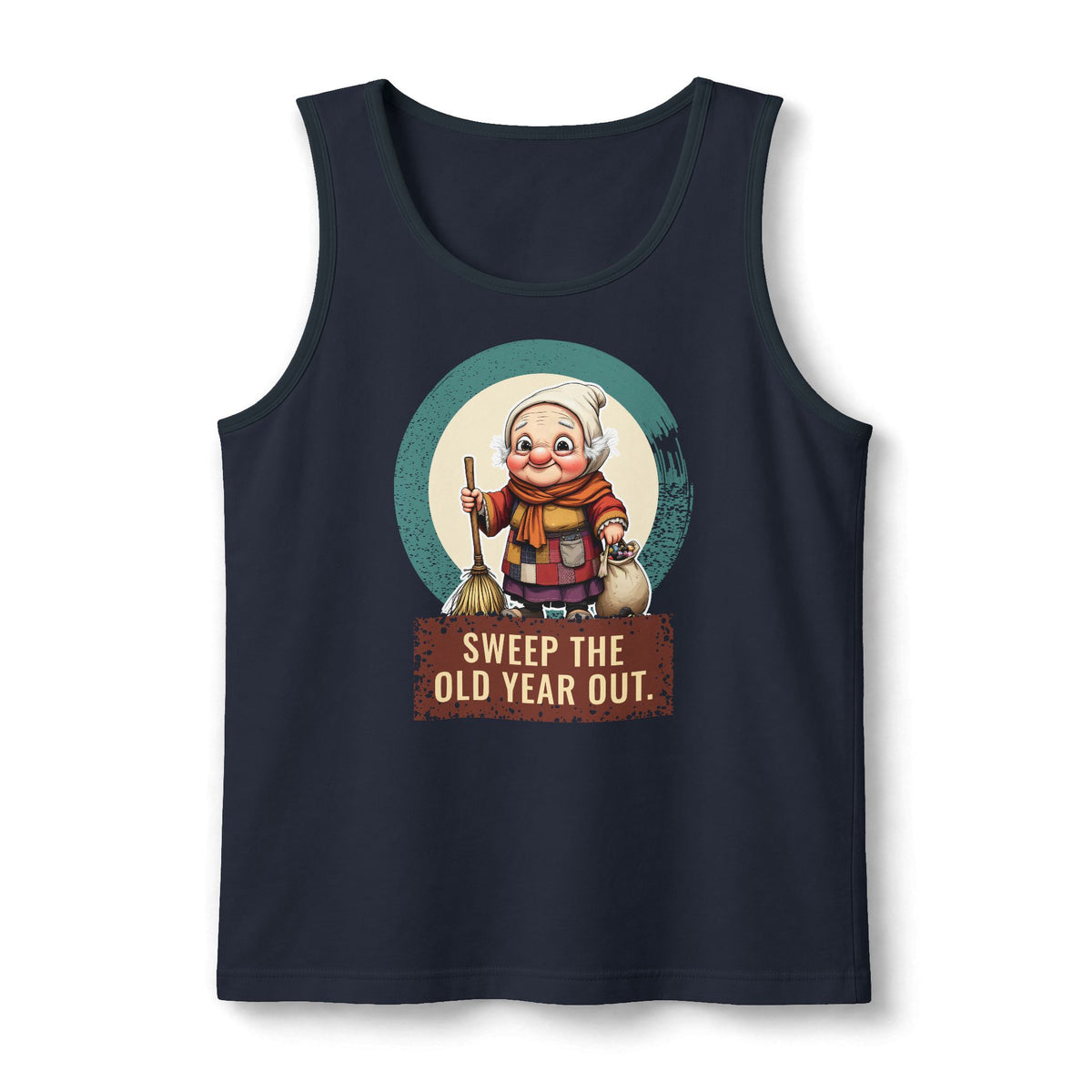 La Befana: Sweeper of the Old Year — Unisex Muscle Tank