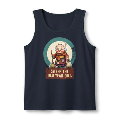 La Befana: Sweeper of the Old Year — Unisex Muscle Tank