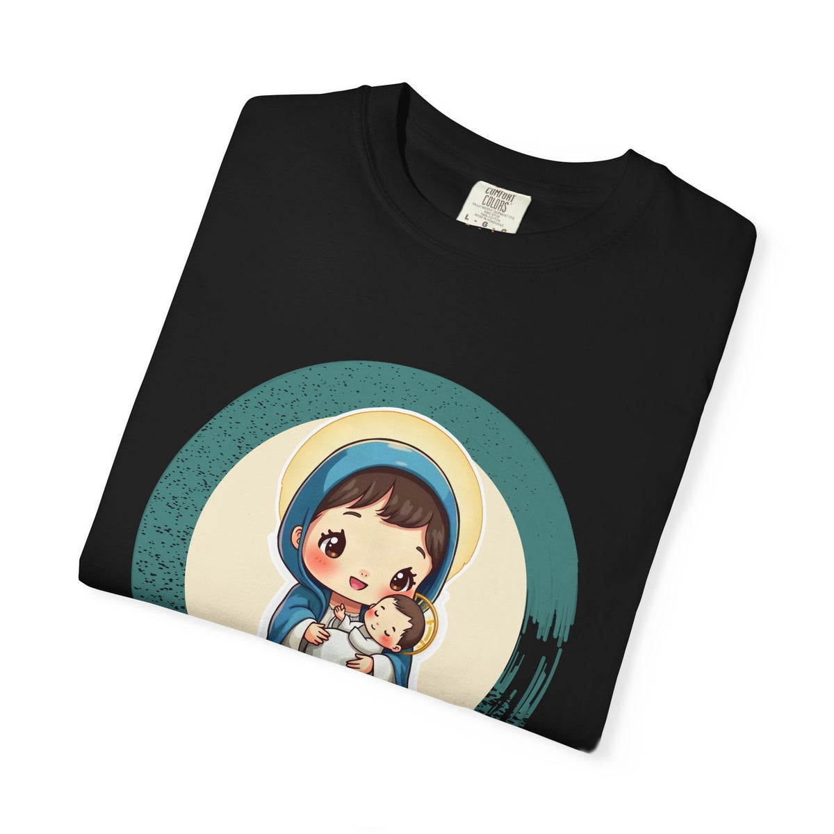 The Virgin Mary · “Ask your mother.” — Garment-Dyed T-Shirt