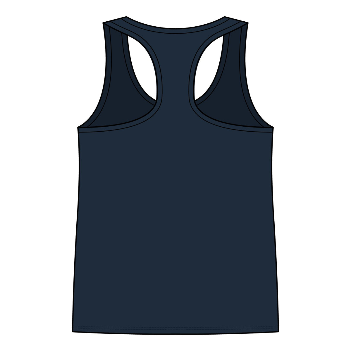 Krishna: Protector of Cows — Women's Racerback Tank