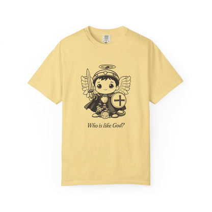 St Michael the Archangel: Prince of the Heavenly Host — Garment-Dyed One-Ink Tee