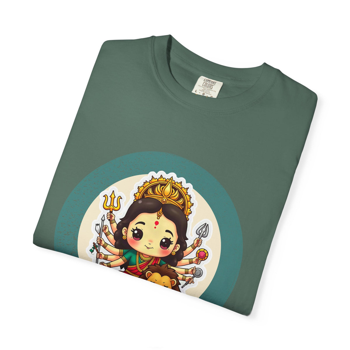Durga · “Every god chipped in.” — Garment-Dyed T-Shirt