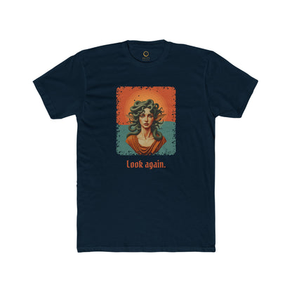 Medusa · “Look again.” — Unisex T-Shirt