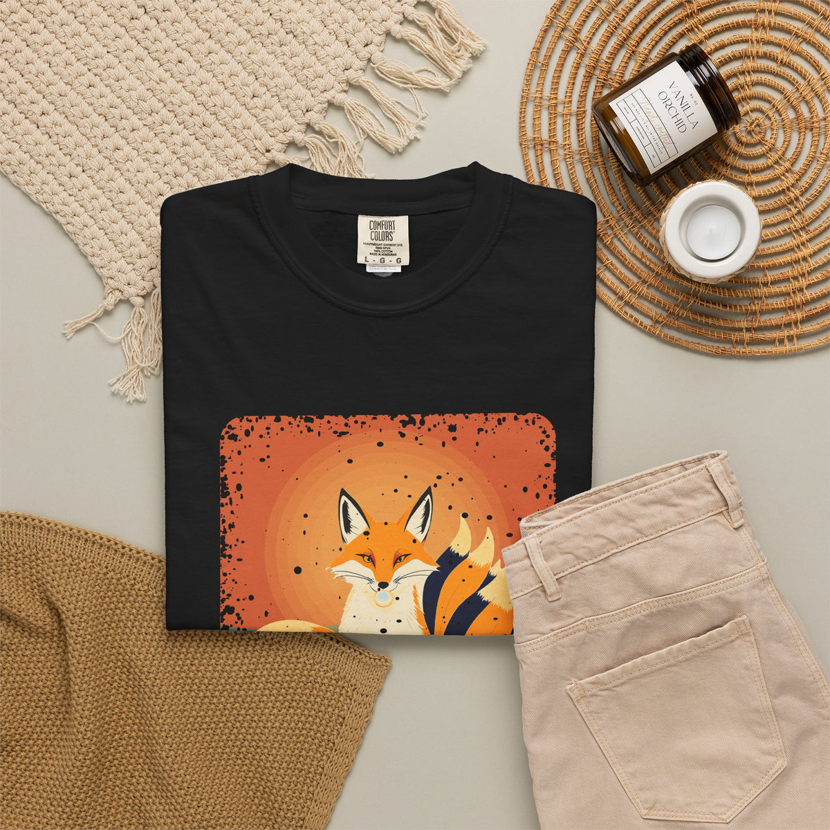 Kitsune: Keeper of the Star Ball — Garment-Dyed T-Shirt