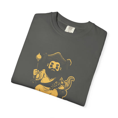 Hades · “Stern, not wicked.” — Garment-Dyed One-Ink Tee