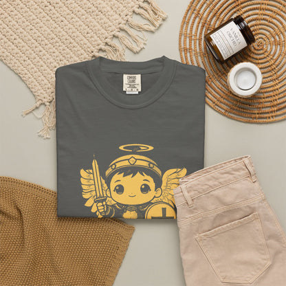 St Michael the Archangel: Prince of the Heavenly Host — Garment-Dyed One-Ink Tee