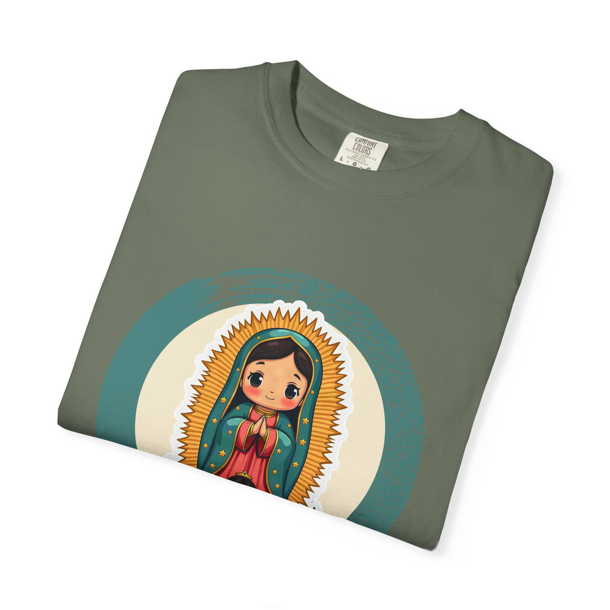 Our Lady of Guadalupe · “Roses in December.” — Garment-Dyed T-Shirt
