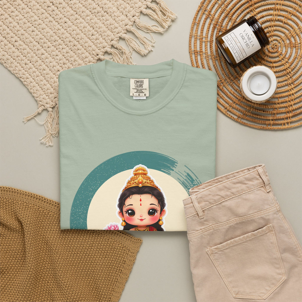 Parvati: Gauri, the Radiant One — Garment-Dyed T-Shirt