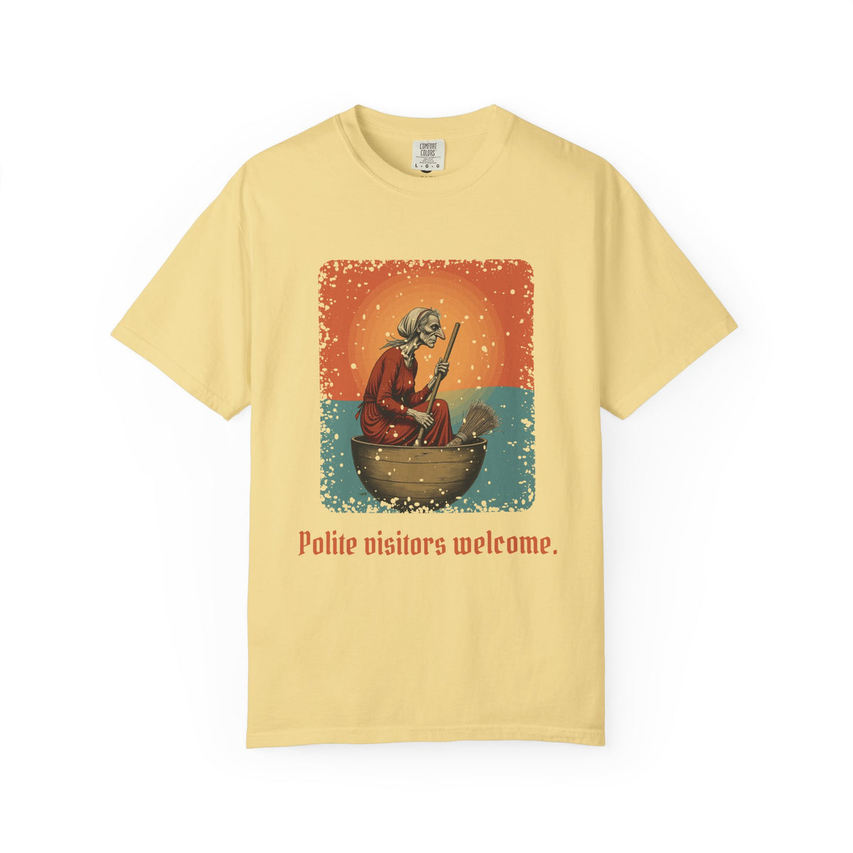 Baba Yaga: Bony Leg — Garment-Dyed T-Shirt