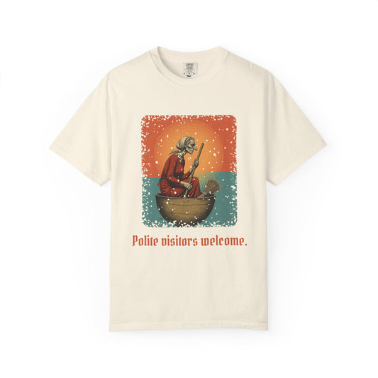 Baba Yaga: Bony Leg — Garment-Dyed T-Shirt