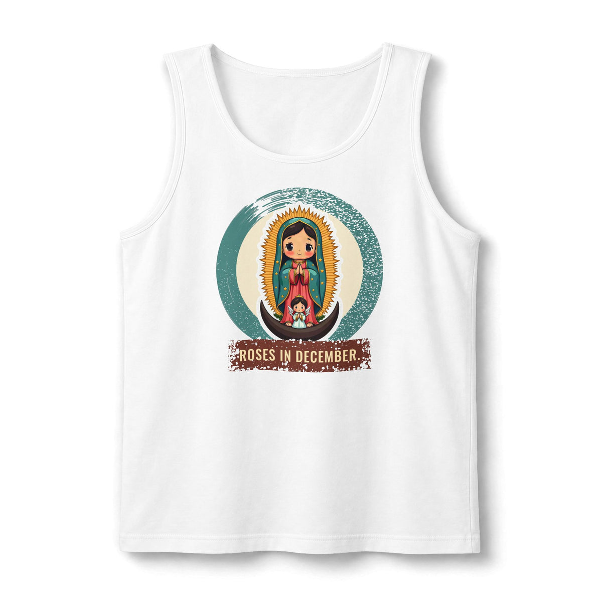Our Lady of Guadalupe: Empress of the Americas — Unisex Muscle Tank