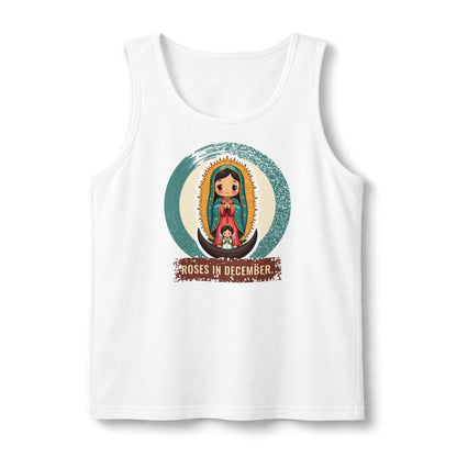 Our Lady of Guadalupe: Empress of the Americas — Unisex Muscle Tank