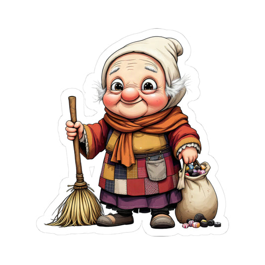 La Befana: Sweeper of the Old Year — Sticker
