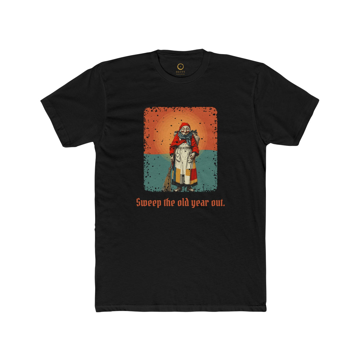 La Befana · “Sweep the old year out.” — Unisex T-Shirt