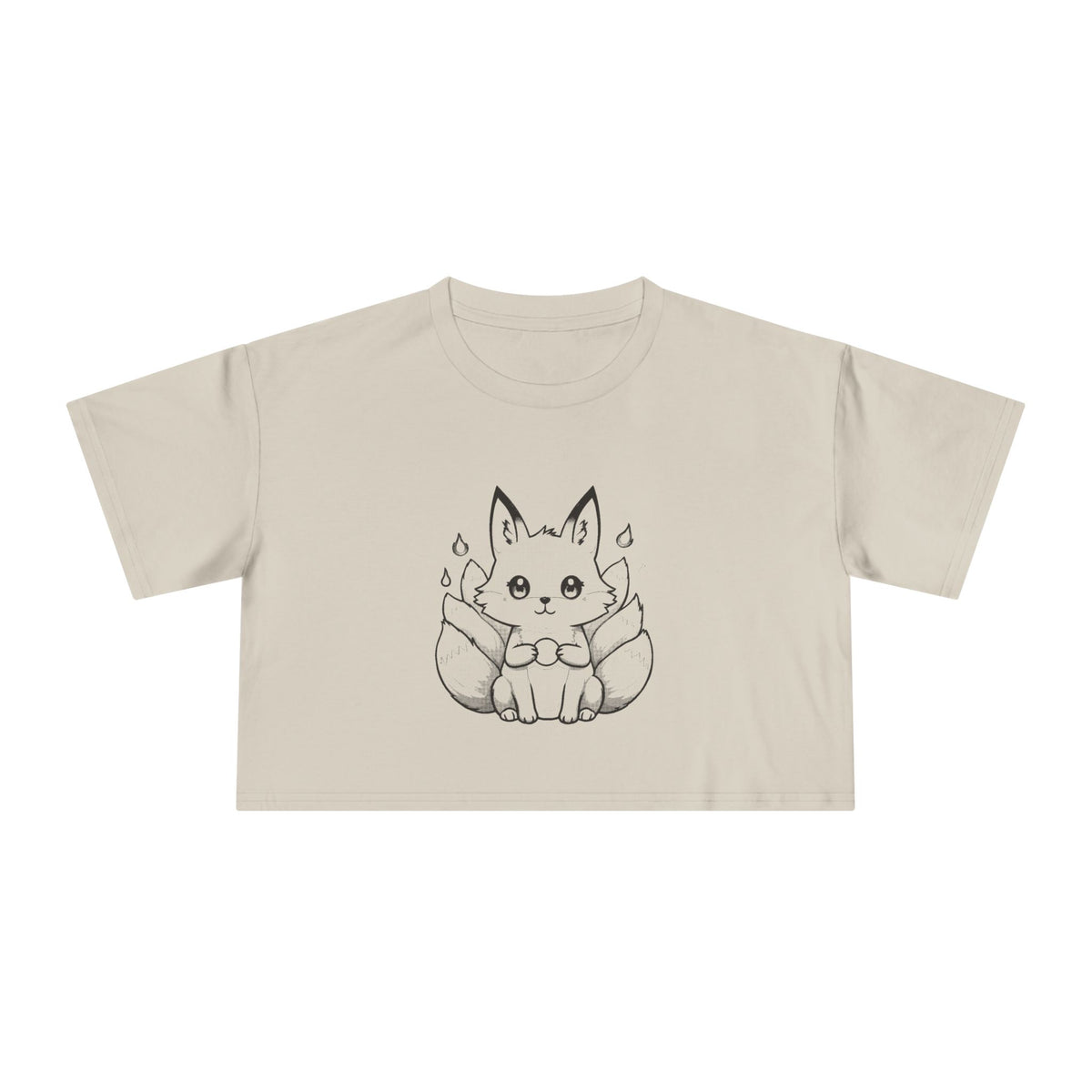 Kitsune: Messenger of Inari — Women's Crop Tee