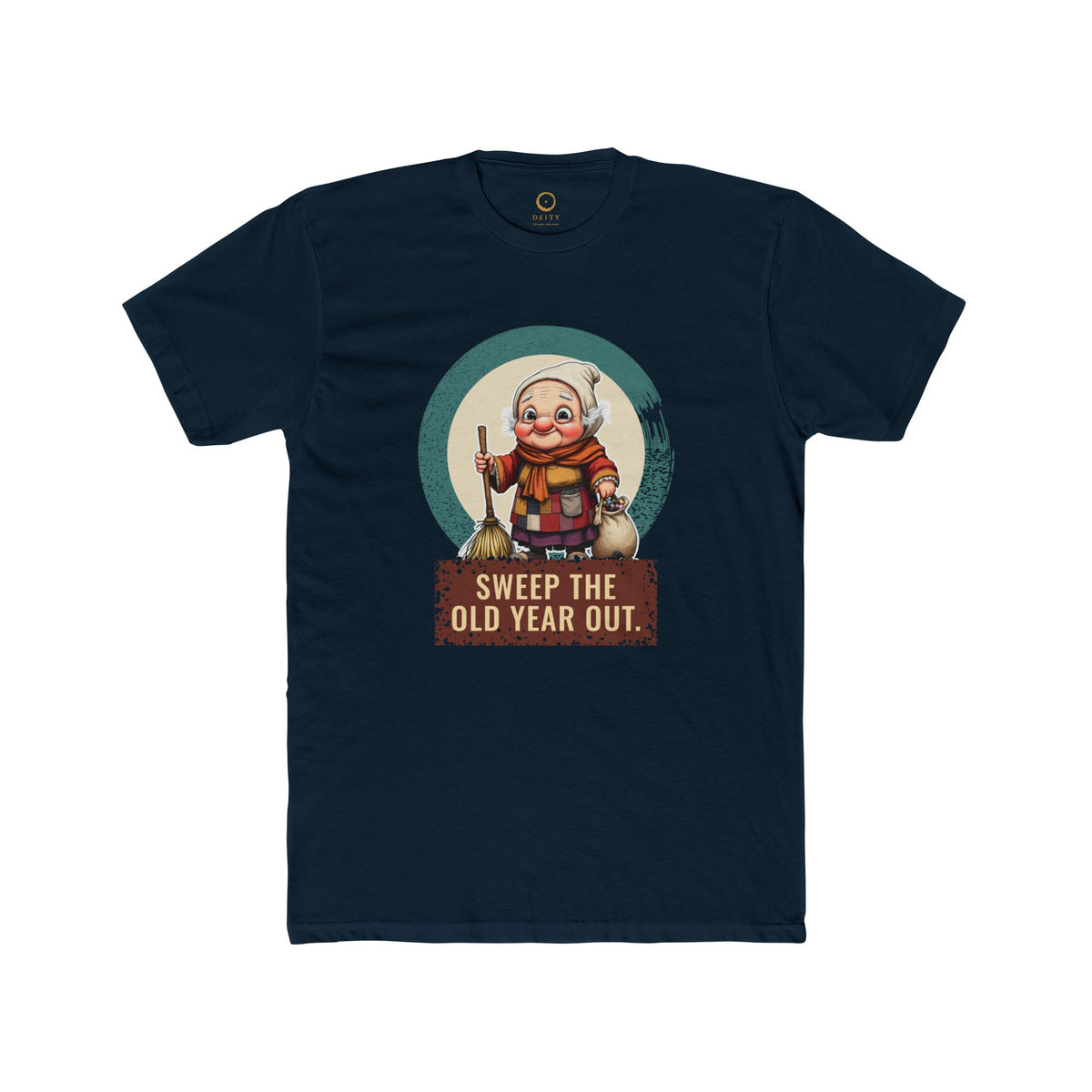 La Befana · “Sweep the old year out.” — Unisex T-Shirt