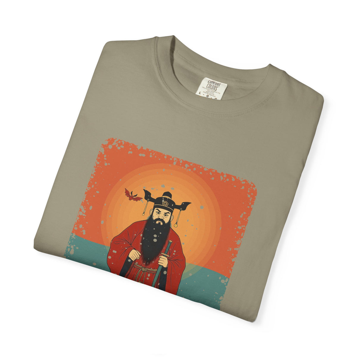 Zhong Kui: The Demon Queller — Garment-Dyed T-Shirt