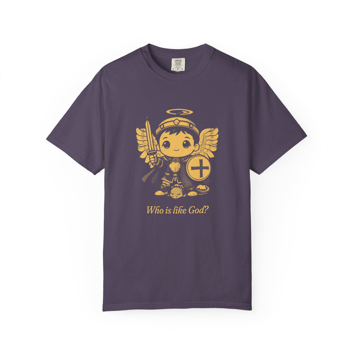 St Michael the Archangel: Prince of the Heavenly Host — Garment-Dyed One-Ink Tee