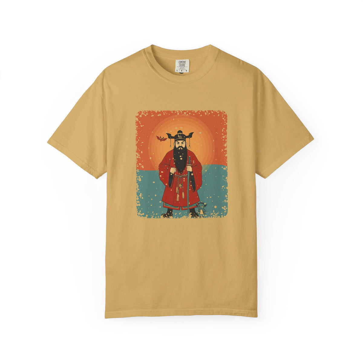 Zhong Kui: The Demon Queller — Garment-Dyed T-Shirt