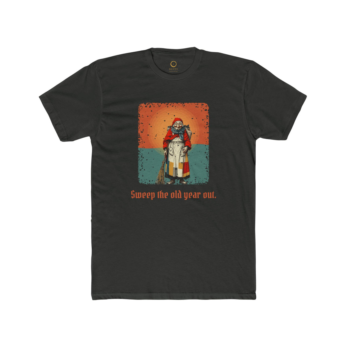 La Befana · “Sweep the old year out.” — Unisex T-Shirt