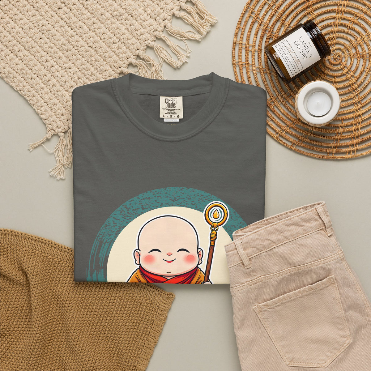 Jizō: Keeper of the Great Vow — Garment-Dyed T-Shirt