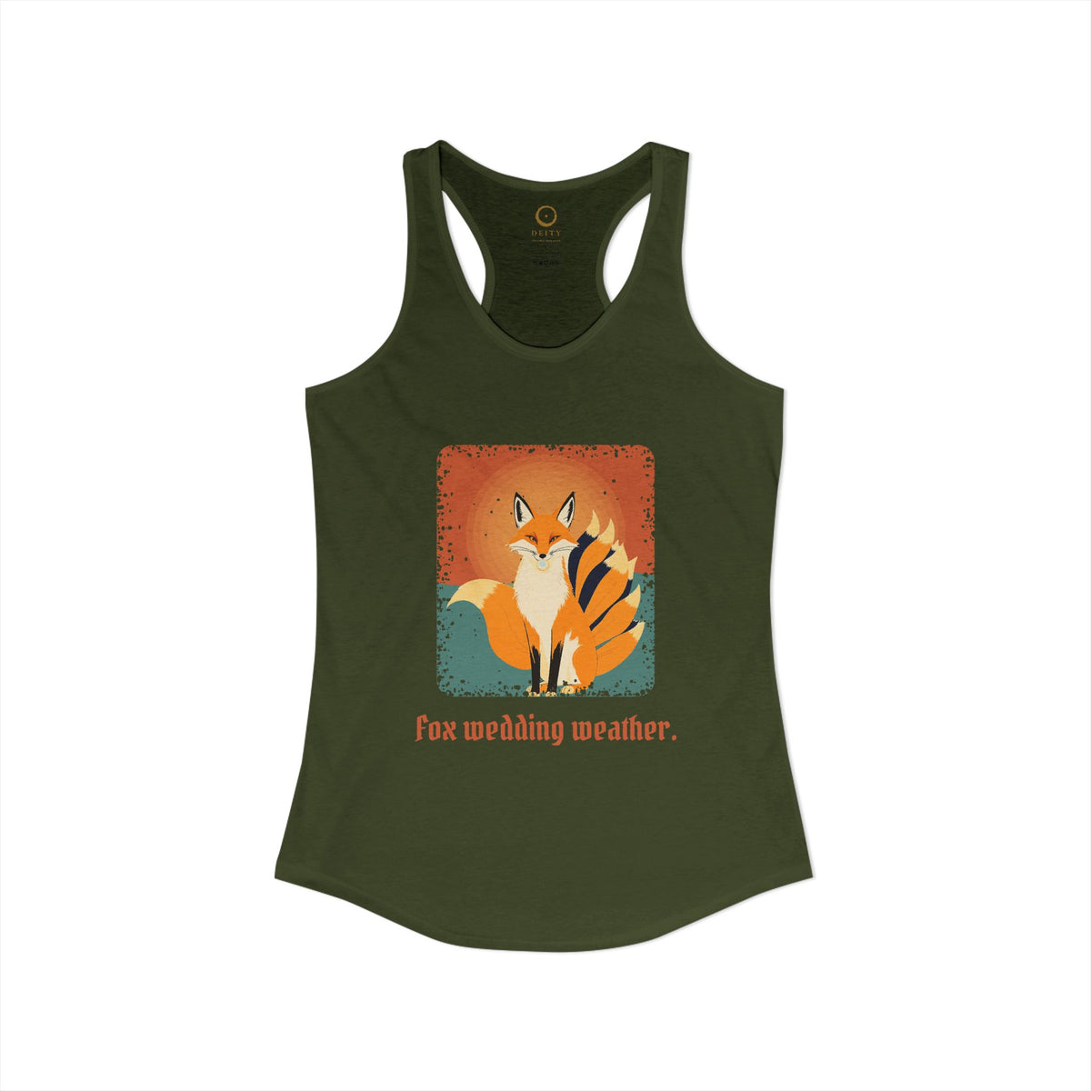 Kitsune: Keeper of the Star Ball — Women's Racerback Tank