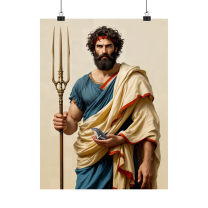 Poseidon: The Contest for Athens — Art Print