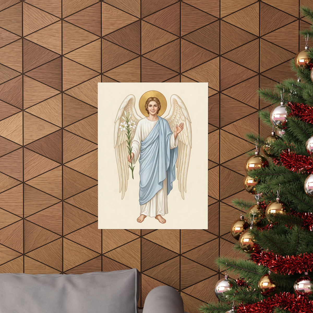 Gabriel the Archangel: Herald of the Annunciation — Art Print