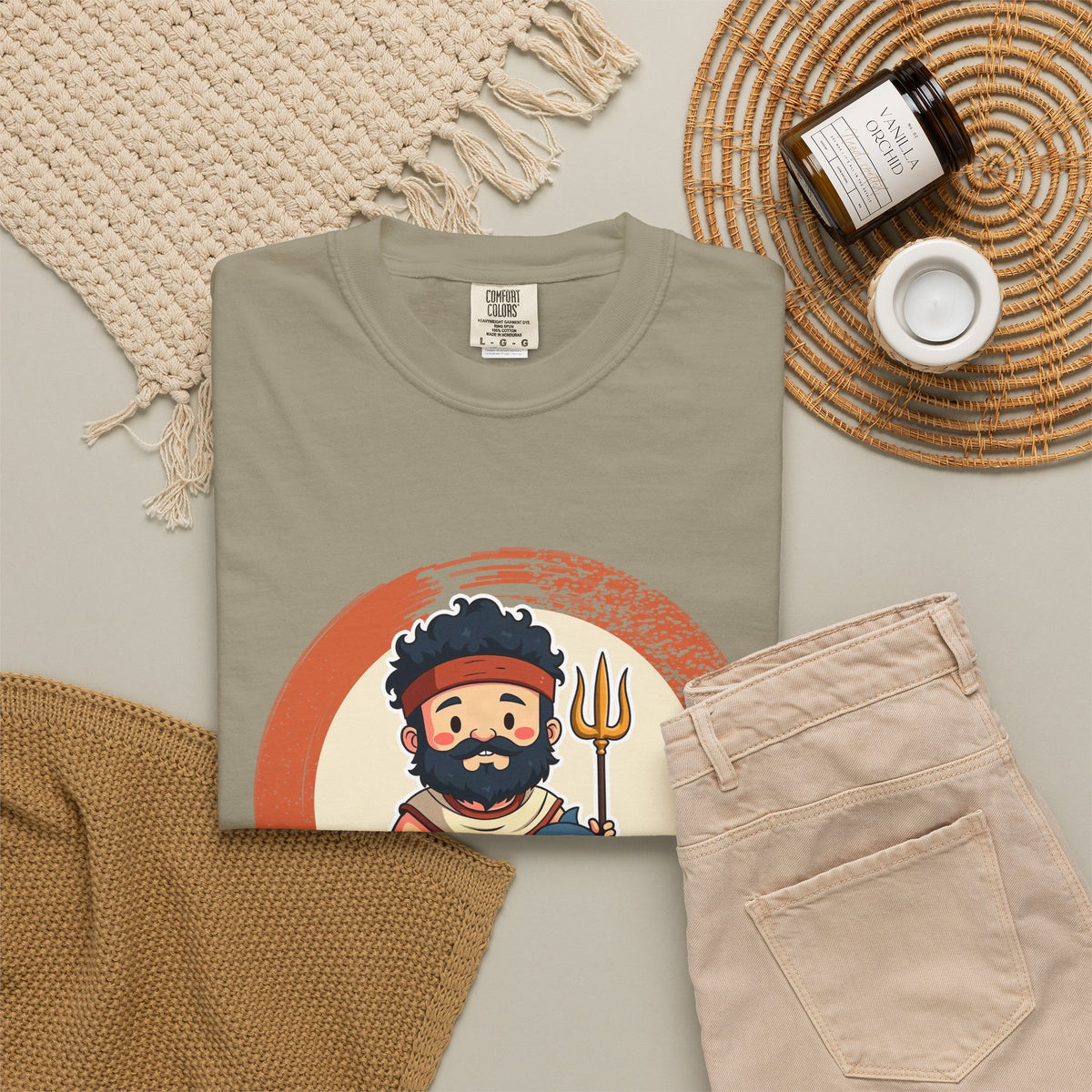 Poseidon · “He got the sea.” — Garment-Dyed T-Shirt